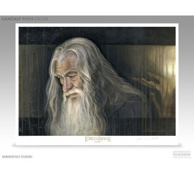 Lord of the Rings Fine Art Print Giclee Gandalf 56 x 43 cm
